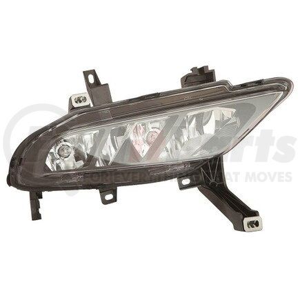 315-2032R-AS by DEPO - Fog Light, RH, Black Housing, Clear Lens