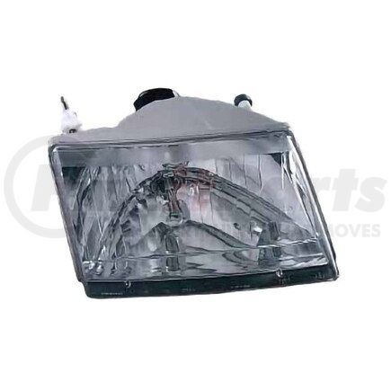 316-1125R-AS by DEPO - Headlight, RH, Chrome Housing, Clear Lens