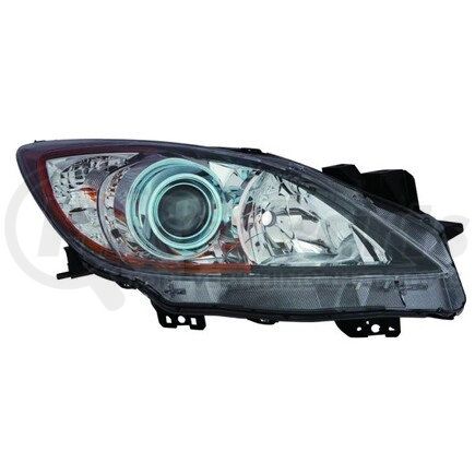 316-1140R-UC3 by DEPO - Headlight, RH, Lens and Housing, Halogen