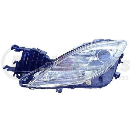 316-1138L-US7 by DEPO - Headlight, LH, Lens and Housing, Halogen