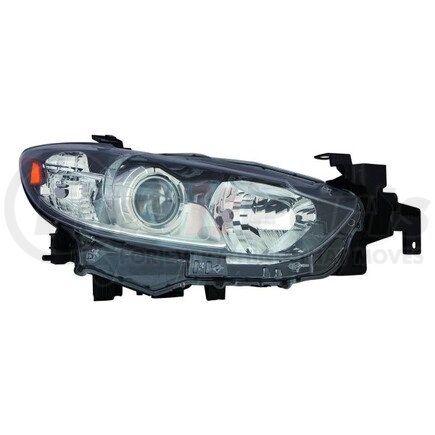 316-1148L-AS2 by DEPO - Headlight, LH, Lens and Housing, Halogen