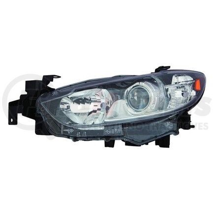 316-1148R-AS2 by DEPO - Headlight, RH, Lens and Housing, Halogen
