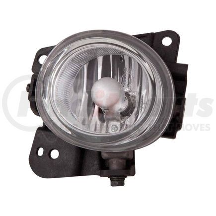 316-2018L-AQ by DEPO - Fog Light, LH, Chrome Housing, Clear Lens