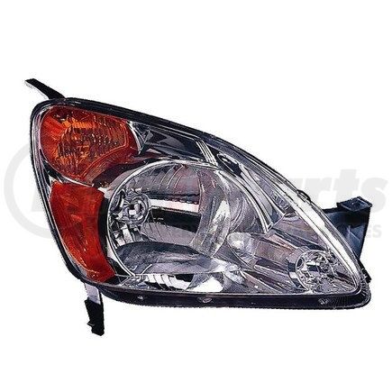 317-1127R-US by DEPO - Headlight, RH, Chrome Housing, Clear Lens