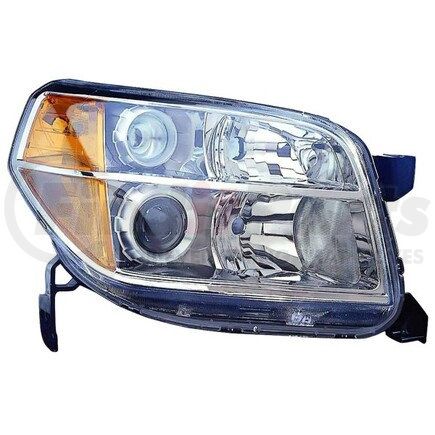 317-1149R-UC2 by DEPO - Headlight, RH, Chrome Housing, Clear Lens, with Projector, CAPA Certified