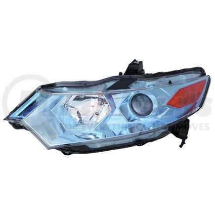 317-1159L-ACN3 by DEPO - Headlight, LH, Chrome Housing, Clear Lens, CAPA Certified