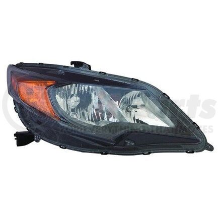 317-1170R-AC2 by DEPO - Headlight, RH, Black Housing, Clear Lens, CAPA Certified