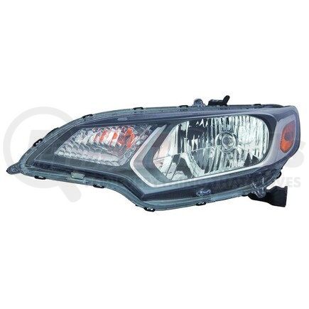 317-1171R-AC2 by DEPO - Headlight, RH, Black Housing, Clear Lens, CAPA Certified