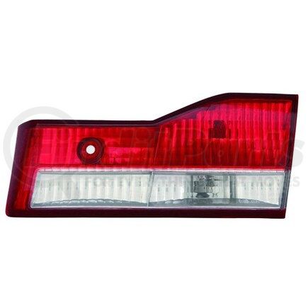 317-1309R-AS by DEPO - Tail Light, RH, Inner, Trunk Lid Mounted, Chrome Housing, Red/Clear Lens