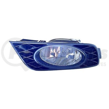 317-2032L-AC by DEPO - Fog Light, LH, Chrome Housing, Clear Lens, CAPA Certified