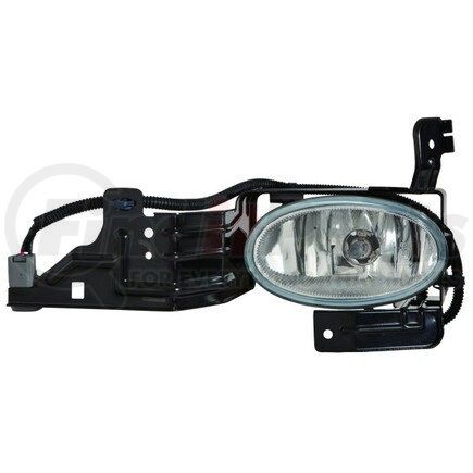 317-2045L-AQ by DEPO - Fog Light, LH, Chrome Housing, Clear Lens