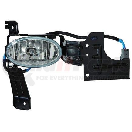 317-2044R-AQ by DEPO - Fog Light, RH, Chrome Housing, Clear Lens