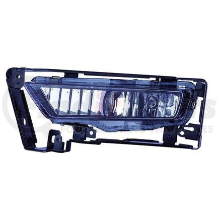 317-2051L-AC2 by DEPO - Fog Light, LH, Chrome Housing, Clear Lens, CAPA Certified