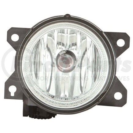 317-2060R-AQ by DEPO - Fog Light, RH, Chrome Housing, Clear Lens