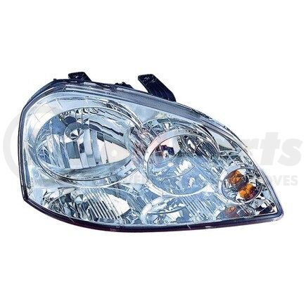 318-1108R-ASN by DEPO - Headlight, RH, Chrome Housing, Clear Lens