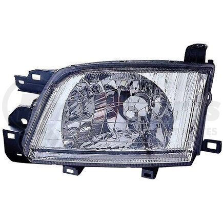 320-1111L-AS by DEPO - Headlight, LH, Chrome Housing, Clear Lens