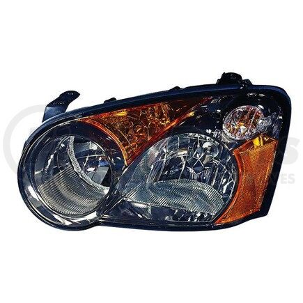 320-1116L-AC2 by DEPO - Headlight, LH, Black/Chrome Housing, Clear Lens, CAPA Certified