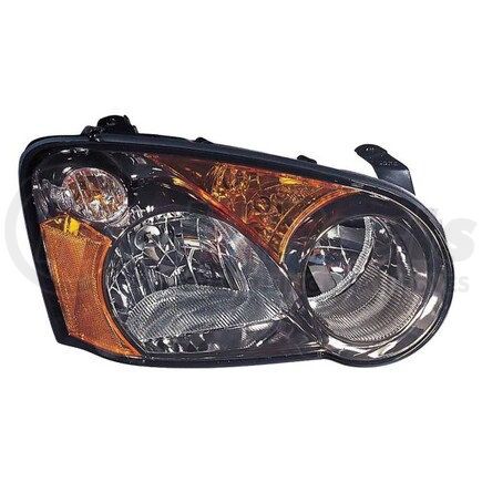 320-1116R-AC2 by DEPO - Headlight, RH, Black/Chrome Housing, Clear Lens, CAPA Certified