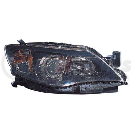 320-1118R-AS2 by DEPO - Headlight, RH, Assembly, Black, Composite