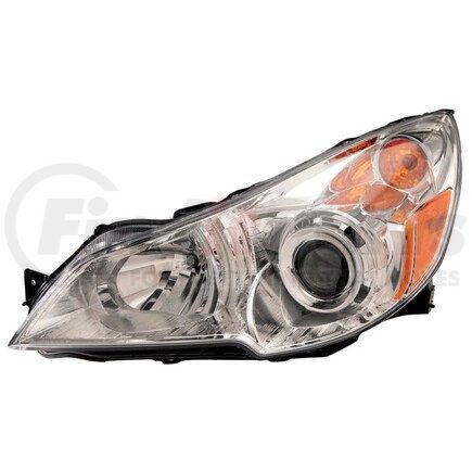 320-1122R-AC by DEPO - Headlight, RH, Chrome Housing, Clear Lens, with Projector, CAPA Certified