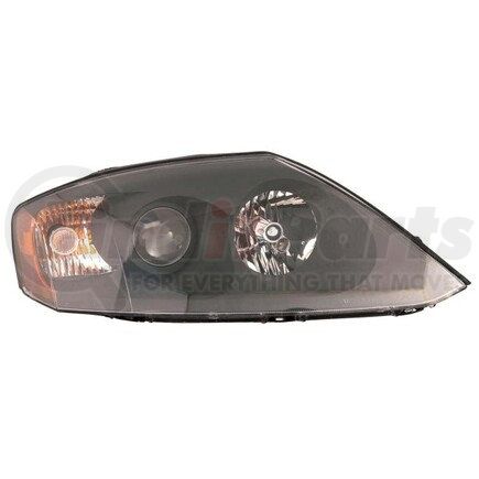 321-1139R-ACN2 by DEPO - Headlight, RH, Black Housing, Clear Lens, with Projector, CAPA Certified