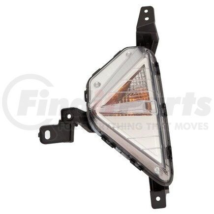 321-1612L-AC by DEPO - Turn Signal Light, Front, LH