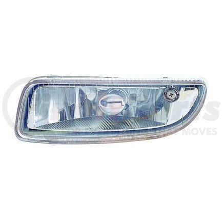 321-2014L-AQ by DEPO - Fog Light, LH, Chrome Housing, Clear Lens