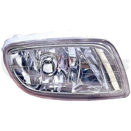 321-2017R-AQ by DEPO - Fog Light, RH, Chrome Housing, Clear Lens