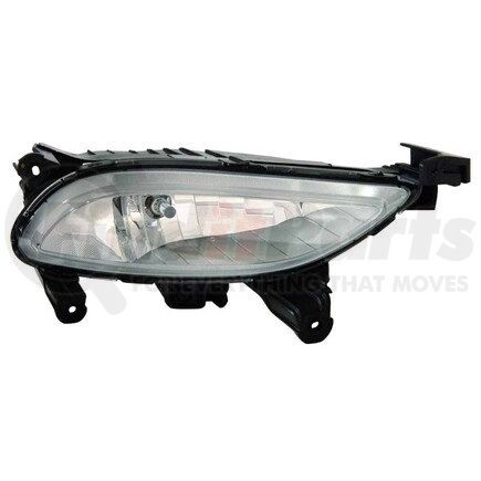 321-2025L-AQ by DEPO - Fog Light, LH, Clear Lens