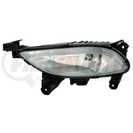 321-2025R-AC by DEPO - Fog Light, RH, Chrome Housing, Clear Lens, CAPA Certified