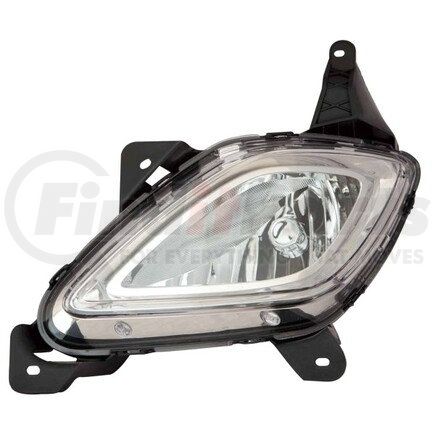 321-2038L-AC by DEPO - Fog Light, LH, Chrome Housing, Clear Lens, CAPA Certified