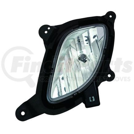 321-2032L-AC by DEPO - Fog Light, LH, Chrome Housing, Clear Lens, CAPA Certified