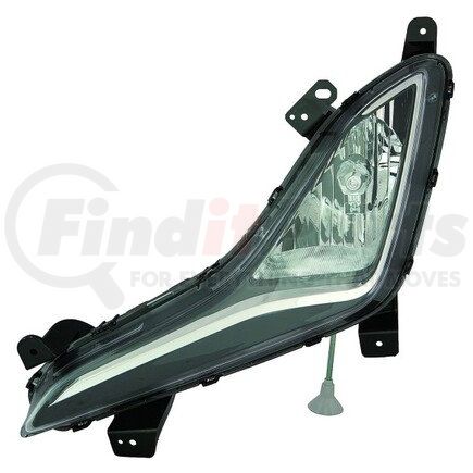 321-2033L-AS by DEPO - Fog Light, LH, Assembly, USA/Korea Built