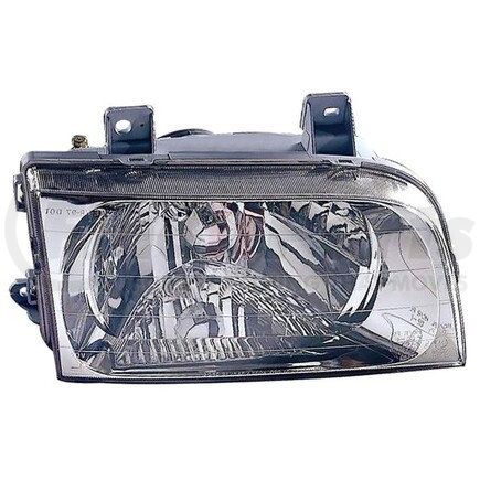 323-1105R-AS by DEPO - Headlight, RH, Chrome Housing, Clear Lens