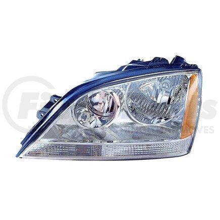 323-1113L-ASN1 by DEPO - Headlight, LH, Chrome Housing, Clear Lens