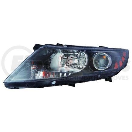 323-1135L-AC2 by DEPO - Headlight, LH, Assembly, Halogen, Korea Built, Composite, From 12-6-10