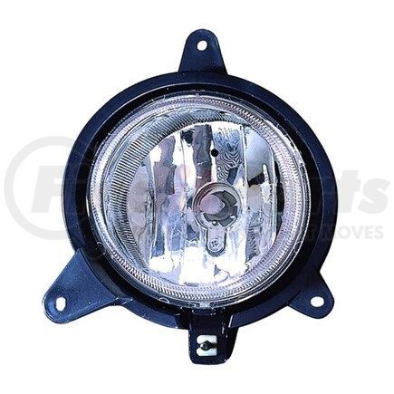 323-2008L-AQ by DEPO - Fog Light, LH, Chrome Housing, Clear Lens