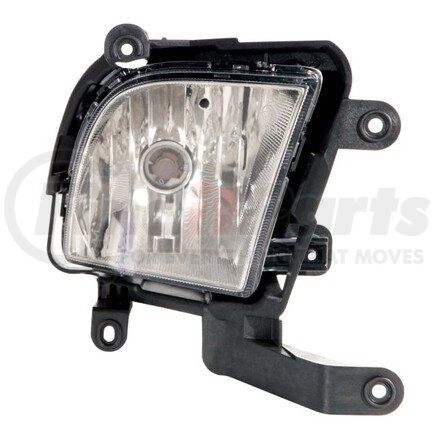 323-2019R-AQ by DEPO - Fog Light, RH, Chrome Housing, Clear Lens