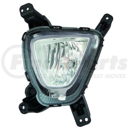 323-2040L-AS by DEPO - Fog Light, LH, Chrome Housing, Clear Lens