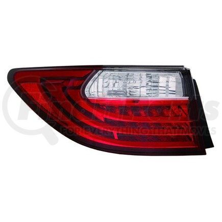 324-1911L-US by DEPO - Tail Light, LH, Outer, Assembly, Lens/Housing