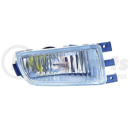 324-2008R-AQ-Y by DEPO - Fog Light, RH, Chrome Housing, Clear Lens