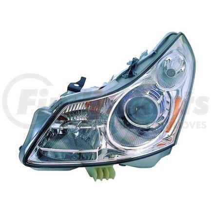 325-1101L-ASHD by DEPO - Headlight, LH, Assembly, without Technology Package, Composite