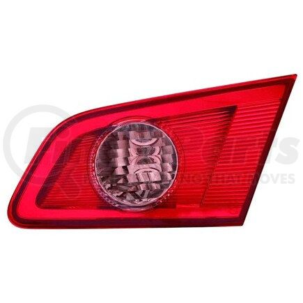 325-1302R-AS by DEPO - Tail Light, RH, Inner, Trunk Lid Mounted, Chrome Housing, Red/Clear Lens