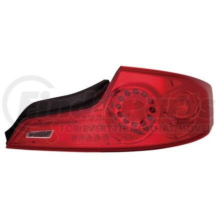 325-1903R-AS by DEPO - Tail Light, RH, Chrome Housing, Red Lens