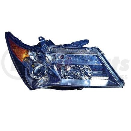 327-1102R-USH2 by DEPO - Headlight, RH, Chrome Housing, Clear Lens, with Projector