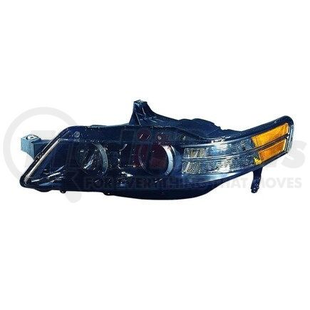 327-1103L-USH2C by DEPO - Headlight, LH, Black Housing, Clear Lens, with Projector