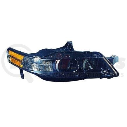 327-1103R-USH2C by DEPO - Headlight, RH, Black Housing, Clear Lens, with Projector