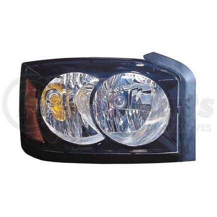 334-1112R-AC2 by DEPO - Headlight, RH, Lens and Housing, with Black Bezel