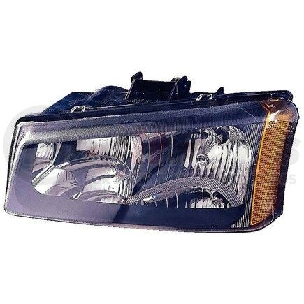 335-1124L-AS by DEPO - Headlight, LH, Assembly, 1St Design, Smooth Bezel, Composite