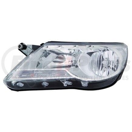 341-1130L-AS by DEPO - Headlight, LH, Assembly, Halogen Composite, From Vin 902501,